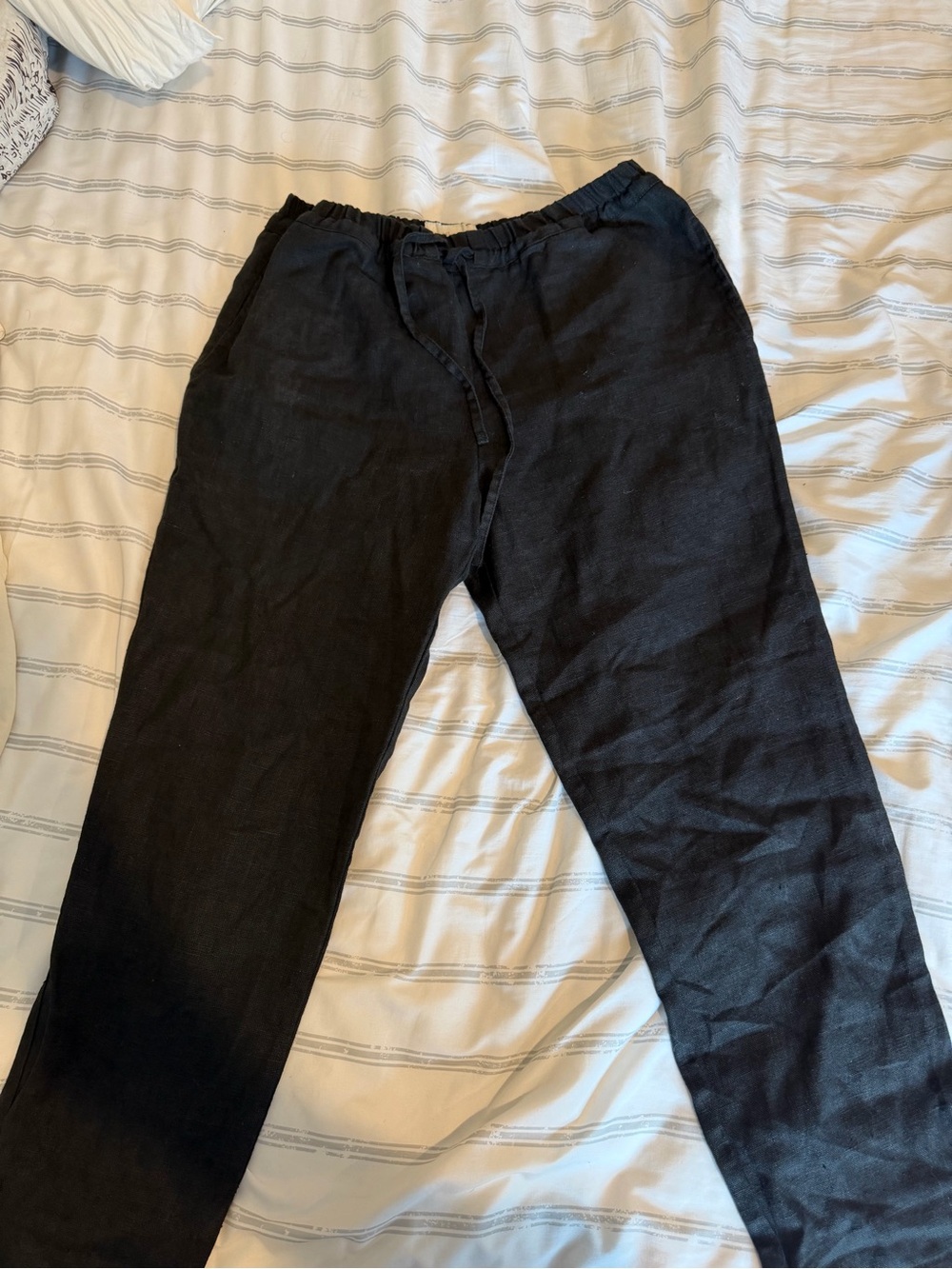 Not perfect linen black heavyweight Athens M